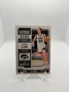 #CC3 Caitlin Clark College Contenders 2024 Panini Collection Basketball WNBA - Picture 1 of 2