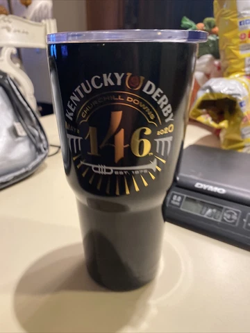 2020 Kentucky Derby 146 Stainless Steel Tumbler 30 Oz, Used Cover
