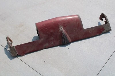 1963-1967 Corvette Original Front Nose Repair Header Bar End Plates & Fiberglass - Image 1 of 4
