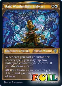 Raff Weatherlight Stalwart Showcase 311 MTG DMU U NP Foil - Picture 1 of 1
