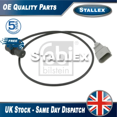 Fits Audi A4 A6 Allroad VW Passat Crankshaft Sensor Stallex 78906433A - Image 1 of 2