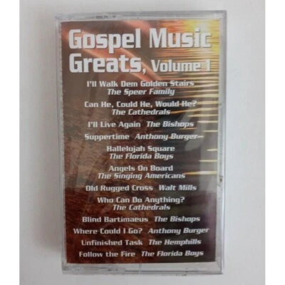 Gospel Music Greats Volume 1 Cassette New Sealed - Image 1 of 2