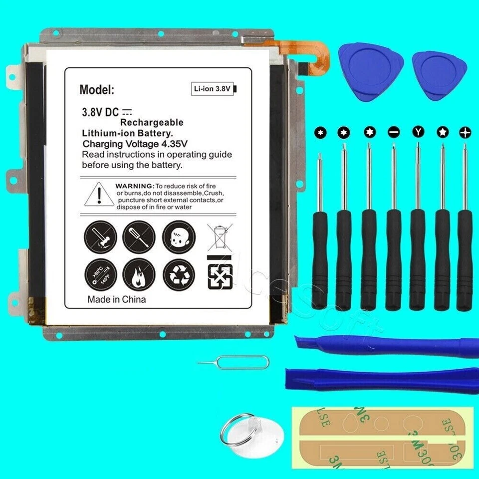 6320mAh Built-in Replaceable Battery Screwdriver Tool for Asus ZenPad Z8 ZT581KL - Image 1 of 1