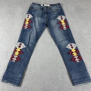 Miss Me Vintage Boyfriend Aztec Embroidered Jeans Size 28 - Bild 1 von 10