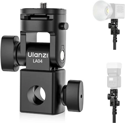 ULANZI LA04 Light Stand Mount Adapter with 1/4” Screw for Camera Ring Light - Image 1 of 4