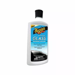 Meguiar’s G8408EU Perfect Clarity Glass Polishing Compound per Vetri, 236 ml - Imagen 1 de 7