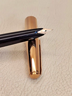 Винтажная перьевая ручка СОЮЗ СВ СССР 1976 золото 14k (стандарт 583) новый в коробке - Изображение 1 из 4