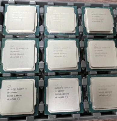 Intel Core i9-10900F CPU Prozessor 10-Core SRH90 2,80GHz LGA1200 20MB - Bild 1 von 2