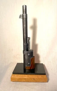 Support display stand for Carcano 1891/38 bayo. with wooden base - Picture 1 of 5