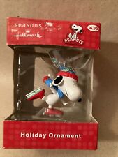 Hallmark Seasons "Snoopy Ice-Skating - Peanuts" Holiday Ornament 2011
