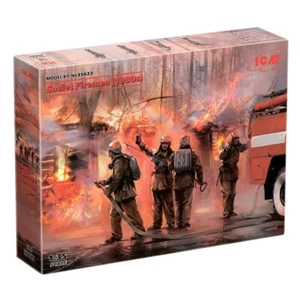 ICM 35623 Plastik Modell Figuren Bausatz Maßstab 1:35 Sowjetische Feuerwehr 1980er - Bild 1 von 17