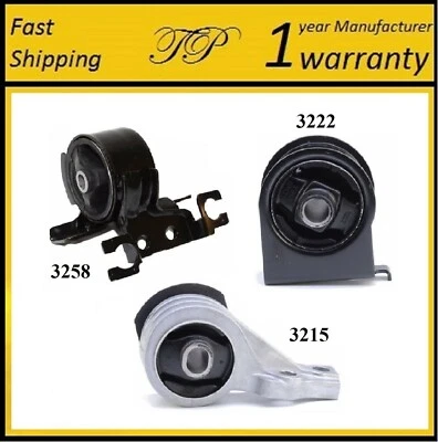 3 PCS MOTOR & TRANS MOUNT FOR 2005-2006 Mercury Mariner 2.3L GAS - Auto Trans - Image 1 of 4