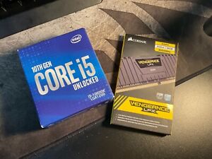 Intel Core I5-10600k 6-core Desktop Processor + 16GB 3000MHz DDR4 Ram Combo
