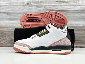 *NEU GS Air Jordan 3 "Vintage Floral" White Pink Black | Multi Gr. 441140 100 - Bild 1 von 13