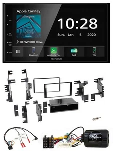 Kenwood Bluetooth Lenkrad DAB USB 2DIN Autoradio für Nissan Cube Frontier Juke N - Bild 1 von 11