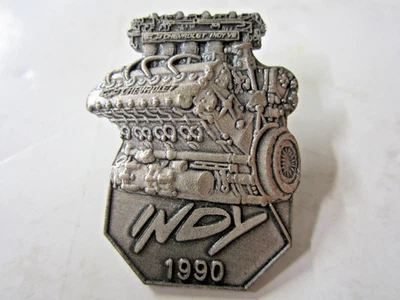 Indianapolis 500 1990 Chevrolet V8 Engine Racing Collector Lapel/hat Pin - Image 1 of 2