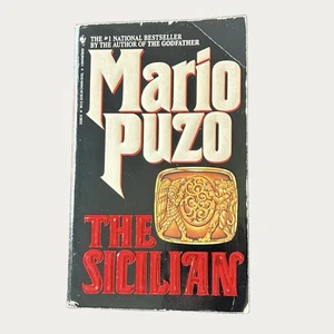 The Sicilian by Mario Puzo 1985 Paperback First Edition Bantam Books - Picture 1 of 5