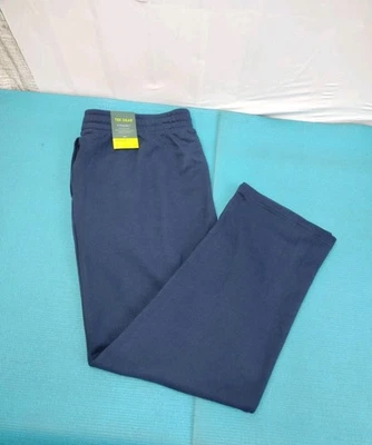 Pantalones deportivos Tek Gear para hombre forro polar pierna recta ropa deportiva azul XXL Foto 1 de 4