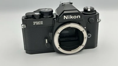 Cuerpo de cámara fotográfica Nikon FM2 FM2N negra 35 mm SLR - Como nueva - Probada con película CLA reciente Foto 1 de 4