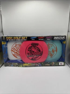 NEW Sealed Innova Driver / Mid Range/ Putter Disc Golf Set - Image 1 of 4