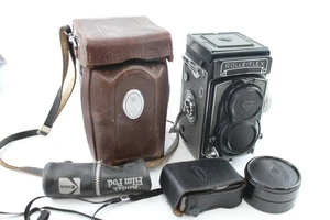 Rolleiflex T Model K8 T1 Twin Lens Film Camera Working w/ Case & Accessories - Picture 1 of 6