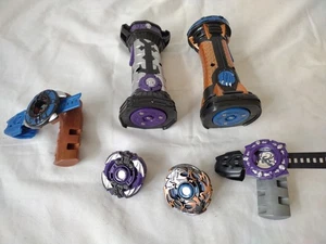 2 Mega Bloks Battle Strikers Turbo Tops. Plus Spinner Controller - Bild 1 von 1