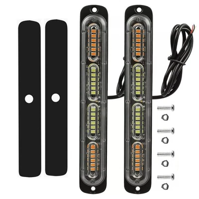 24LED Strobe Flashing Light Bars Car Truck Warning Hazard Beacon Accessories - Image 1 of 4
