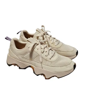 Sorel Kinetic Impact II Wonder Lace Suede Sneaker Gr. 11 Honey White Lilac - Bild 1 von 13