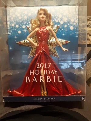 Muñeca Mattel 2017 "holiday barbie" firma edición coleccionista #dyx39 - sin usar, en caja original Foto 1 de 4