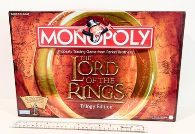 Hasbro Gaming Monopoly - The Lord of the Rings Trilogy Edition Complete W/ Ring - Image 1 of 4