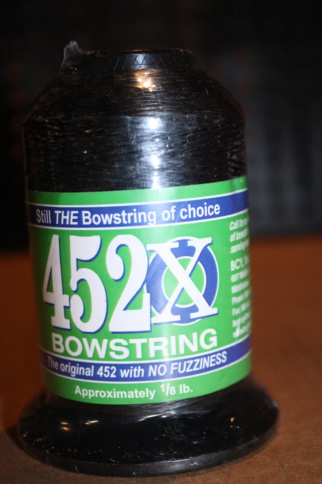 BARNETT BCY 452Xtra Bowstring Material 1/8lb Black