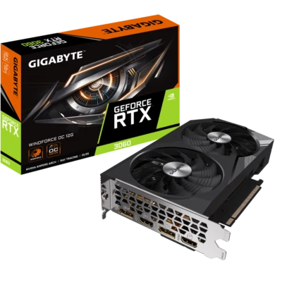 Gigabyte GeForce RTX  3060 WINDFORCE OC 12G D6 Graphics card - Image 1 of 4
