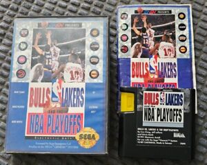 Bulls vs Lakers and the NBA Playoffs - Sega Mega Drive