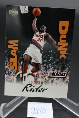 1997-98 Upper Deck Nestle Slam Dunk Isaiah Rider #SD32 - Image 1 of 2