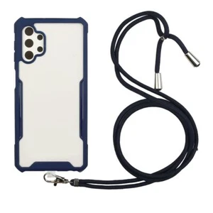Etui na Samsung Galaxy A32 5G Case Ochrona Komórka Cover Pokrowiec Etui Bumper Niebieskie - Zdjęcie 1 z 8