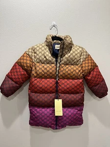 Gucci Kid Padded Jacket GG multicolor size 6 Code 663310 - Picture 1 of 13