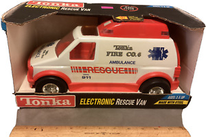 Rare! Vintage Tonka Fire Co 6 Rescue Ambulance (Seller Cat.#0117)
