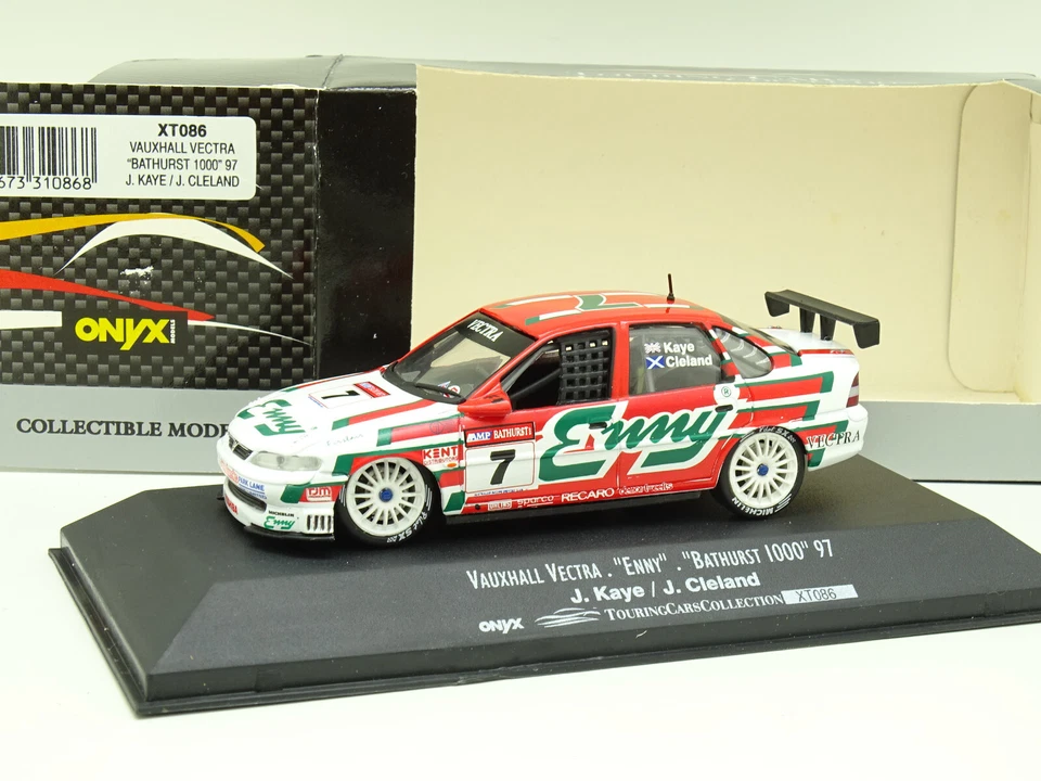 Onyx 1/43 - Opel Vauxhall Vectra Enny Bathurst 1000 1997 Kaye - Immagine 1 di 1