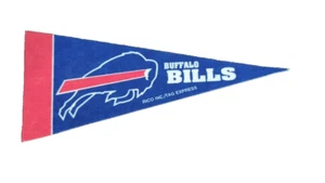 Pennant, Buffalo Bills, NFL, Mini, Mancave, Sportsbar, Kids Room, Playroom - Picture 1 of 2