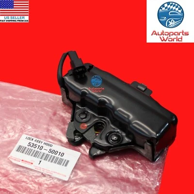 GENUINE OEM TOYOTA CAMRY AVALON TUNDRA LEXUS LS400 HOOD LATCH LOCK 53510-50010 - Image 1 of 4