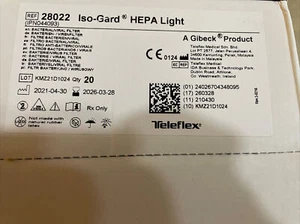 HEPA Filter Qty 20 SEALED (CASE) Filters - Picture 1 of 1