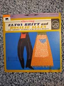 Starring Elton Britt & Rosalie Allen w Shorty Warren LP Vinyl Record ‎GA-262-SD - Picture 1 of 9