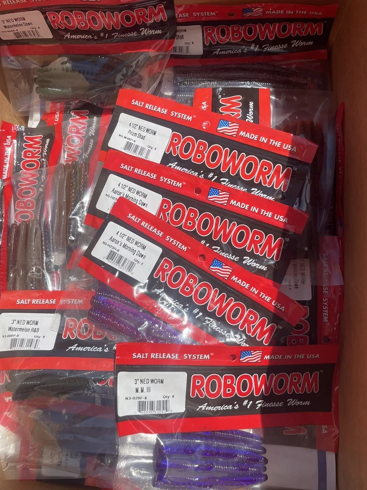 10 Random Packages Of Roboworm NEDS - Image 1 of 3