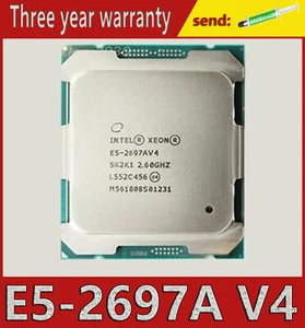 Intel Xeon E5-2697A V4 LGA2011-3 Server 16 core 2.60GHz 40MB SR2K1 CPU processor - Picture 1 of 1