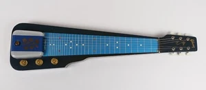 1950 Gibson Century 6 String Vintage Lap Steel Blue Green with Original Case - Picture 1 of 11
