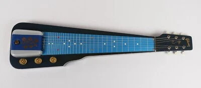 1950 Gibson Century 6 String Vintage Lap Steel Blue Green with Original Case - Image 1 of 4