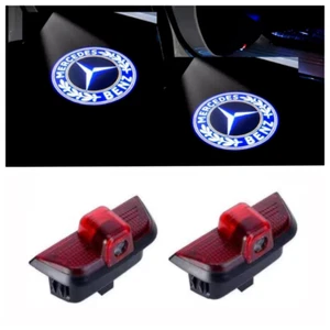 2Pcs LED Door Courtesy Projector Light For C Class W204 C300 - Picture 1 of 6