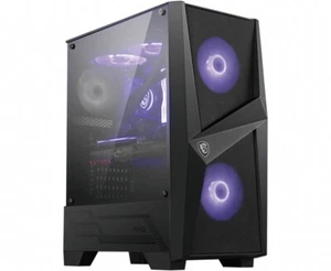4719072676407 MSI MAG FORGE 100M Midi Tower Schwarz, Transparent MSI - Zdjęcie 1 z 4