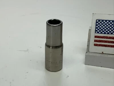STANLEY Professional 3/8 drive 6pt Deep 3/8in Socket, 86-281, USA - Image 1 of 4
