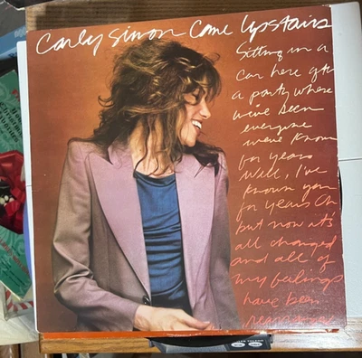 Record Album LP Carly Simon Come Upstairs - Warner Bros. Records - BSK 3443 - Image 1 of 4